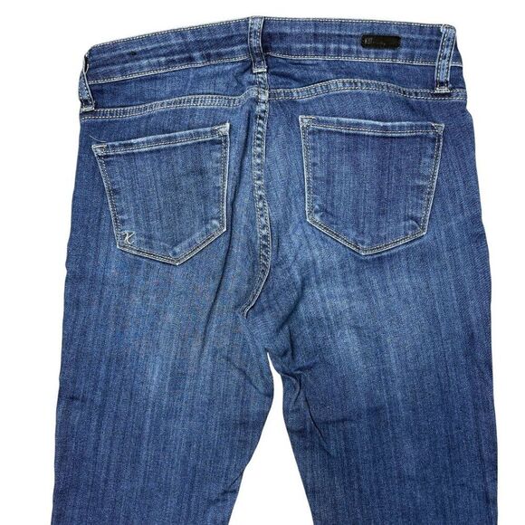 Kut From The Kloth Catherine Boyfriend Jeans Size 6 Distresses - Picture 3 of 8